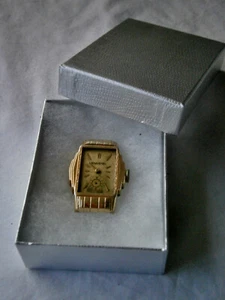 1934 Bulova Ambassador Watch Art Deco Gold-filled 15 Jewels 10AN spares/repair - Picture 1 of 10