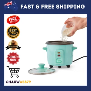 Mini Rice Cooker Travel 1.5 Cup Non-Stick Household 300mL Steamer Warm Function* - Picture 1 of 5