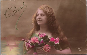 Victorian Female Model Love and Romance RPPC B234 - Bild 1 von 2