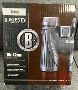 Bushnell Legend Ultra-HD 10x 42mm Binocular Model#191042 Brand-New - Picture 1 of 6