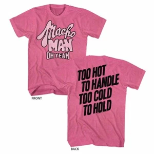 Camiseta para hombre Macho Man Oh Yeah Too Hot To Handle Too Cold To Hold WWE Lucha libre - Imagen 1 de 6