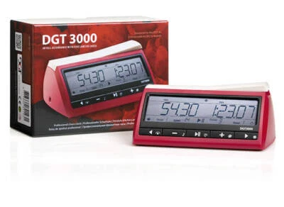 DGT 3000 Digital Chess Clock - Image 1 of 2