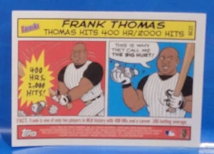 Frank Thomas - Tarjeta de cómic Bazooka - #23 - Topps - 2004 - Imagen 1 de 1