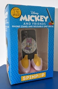 SpinPop Disney Daisy Duck Phone Stand and Reusable Grip Decal Sticker Combo - Picture 1 of 4