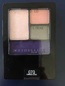 Maybelline Expert Wear Eyeshadow Quad In Luminous Lilacs 07 Shade - Picture 1 of 2