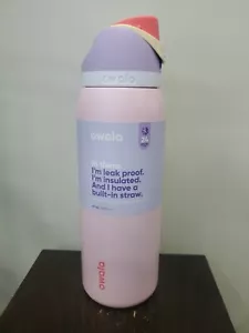 Owala FreeSip Stainless Steel Water Bottle / 40oz / Color: Blossom Bunny - Picture 1 of 10