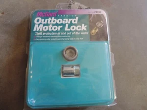 McGard 74038 Marine Single Outboard Motor Lock Set (1/2"- 13 Thread Size) - Picture 1 of 2