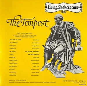 V/A - Living Shakespeare: The Tempest (LP) (VG-/VG) - Picture 1 of 1