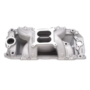 Edelbrock 7562 RPM Air-Gap Big Block Chevy 2-R Colector de admisión Cabezales de puerto cuadrado - Imagen 1 de 4