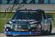 Mike SKINNER SIGNED NASCAR Truck Series 12x8 Toyota Photo AFTAL COA Autograph