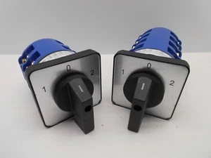 GENERADOR DE CÁMARA SELECTOR DE CAMBIO ROTATIVO 125 AMPERIOS MONTADO PANEL - Imagen 1 de 4