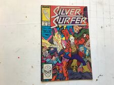 Silver Surfer #11 May 1988 Marvel Nova Steve Englehart Joe Staton rogers comic!!