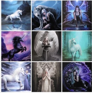 Anne Stokes Gothic Wall Art Hanging Canvas Plaques - Picture 1 of 19