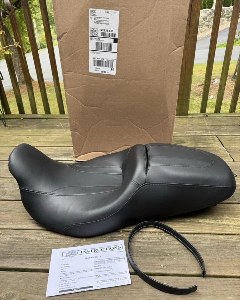 other see details Harley Davidson Hammock Touring Seat Road Glide 201518 G1N Foto 1 de 1