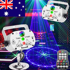 480 Patterns Laser Projector Stage Light LED RGB Home Party KTV Club DJ Disco AU