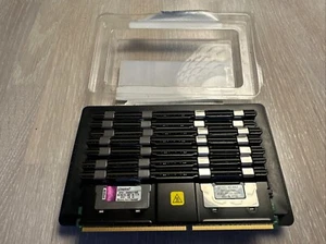 Kingston 16GB KIT (2x8GB) DDR2 KTH-XW667/16G PC2-5300F 2Rx4 555-11-D0 1.8V ECC - Picture 1 of 2