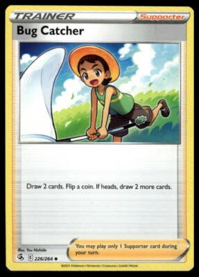 Battle Academy 2022 #226/164 Bug Catcher - 226/264 (#34 Cinderace Stamped) - Image 1 of 2