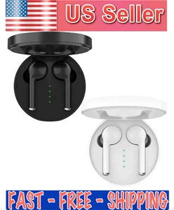 Sporty Wireless Earbuds Bluetooth 5.0 Waterproof Fast Connection For IOS Android - Picture 1 of 16