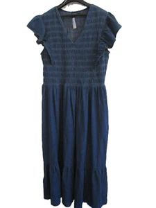 GAP BLUE JEAN MAXI DRESS WOMEN'S SIZE XXL TALL HOT NWT FREE S/H - Picture 1 of 7