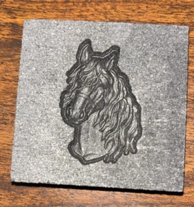 Molde de grafito de lingote 3D - Cabeza de caballo - Imagen 1 de 6