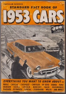 POPULAR SCIENCE Standard Fact Book of 1953 Cars GM Ford Mopar Nash Studebaker - Picture 1 of 2