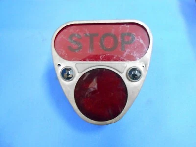  Lanterna traseira de freio vintage STOP Rat Rod motocicleta caminhão 1921 Stutz modelo K década de 1920 - Imagem 1 de 4