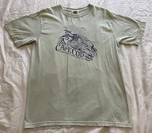 CAPE COD Hemd Herren M MASSACHUSETTS Masse Delfine Komfortfarben ringgesponnene Baumwolle - Bild 1 von 6