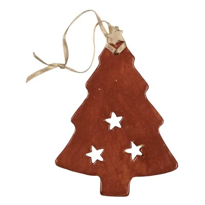 Винтажное рождественское концертное украшение Conoco 1996 керамическая елка понка город ОК - Изображение 1 из 4