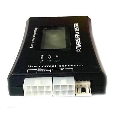 LCD Netzteil Tester Digital LCD Display PC Computer 12V für ATX SATA ITX - Bild 1 von 4