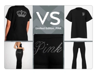 Victoria’s Secret, ROSA, XS, Camiseta y Edición Limitada, LEGGINGS PLEGABLES BLING Foto 1 de 4