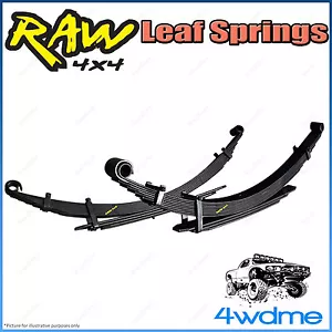 Ford Ranger PX PX2 4WD RAW Rear Leaf Springs Heavy Load 500kg 2" 40mm Lift - Picture 1 of 1