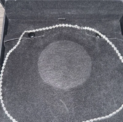 CADENA ORO BLANCO 14K. Foto 1 de 2