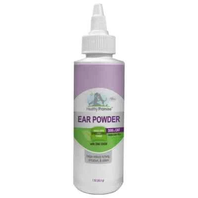 Four Paws Healthy Promise Ear Powder  1 oz w/ Zinc Oxide and ALOE VERA. Dog Cat - Image 1 of 3