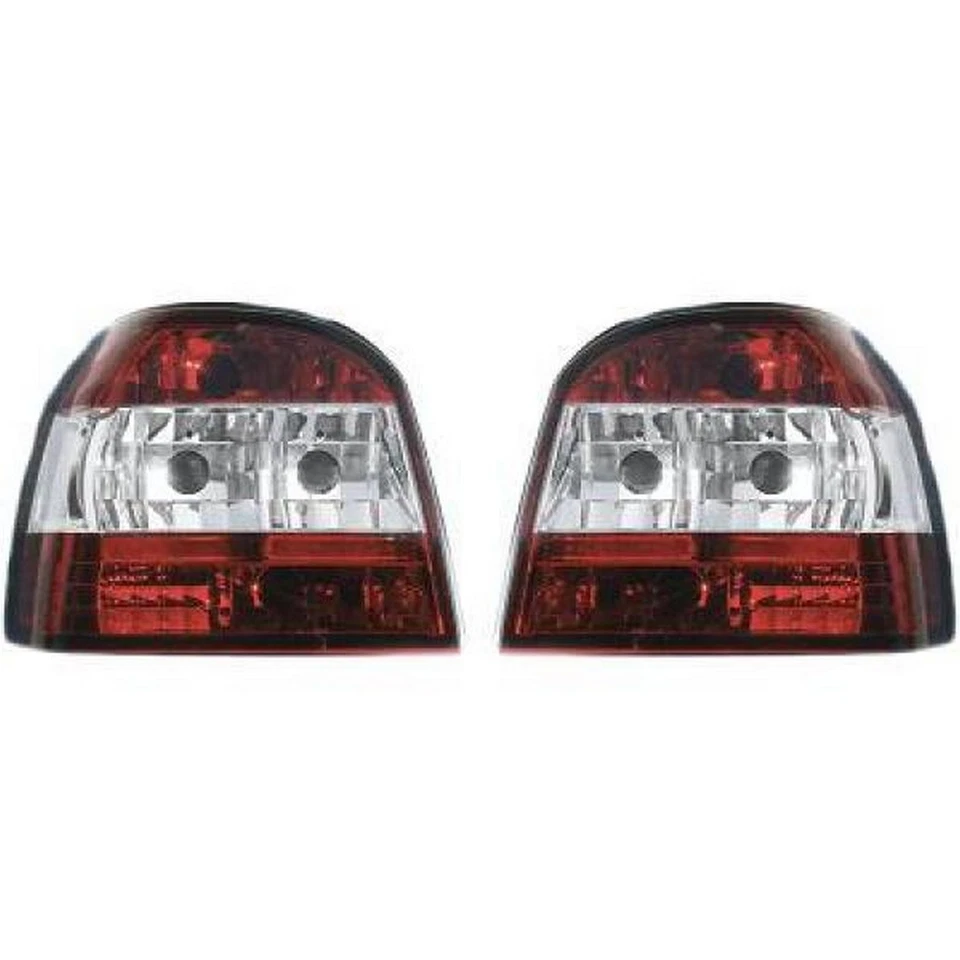 Para VW GOLF 3 III 1991-1998 Luces Traseras Conjunto En Rojo / Blanco - Imagen 1 de 1