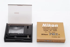 [Unbenutzt in Box] Nikon Fokusscheibe Typ E3 für FM3A FE2 Neu FM2 #7030 - Bild 1 von 8