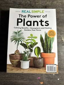 REAL SIMPLE THE POWER OF PLANTS SPECIAL EDITION MAGAZINE 2025 SIMPLE TIPS & MORE - Picture 1 of 2