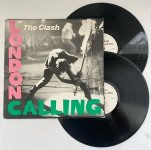 The Clash - London Calling 2 x LP Record Inners Clash 3 CBS 1979 Vg+ / Vg+ - Picture 1 of 15
