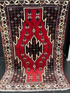 Handgeknüpfter Orientteppich Hamadan Mazleghan 210x145 cm rug carpet - Bild 1 von 22