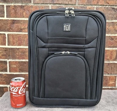 Ful  Underseat Rolling Carry On  Luggage  16.5"x12"x8" - Image 1 of 4