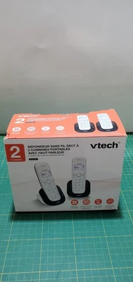 VTech CS1551 Schnurloses DECT-Telefon mit 2 Mobilteilen mit Ladegerät _0,57_5 - Bild 1 von 4