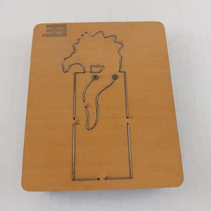 Book Mark Dinosaur Ellison Educational Equipment Accucut Wooden Dies - 6"x5"  - Picture 1 of 3