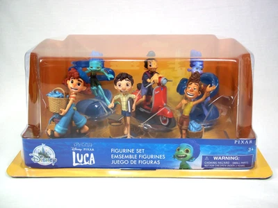 Disney Pixar Luca Figura Figura Juego 6 Piezas Juego Alberto Giulia NUEVO Foto 1 de 4