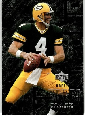 2000 Upper Deck Black Diamond #43 Brett Favre - Image 1 of 2