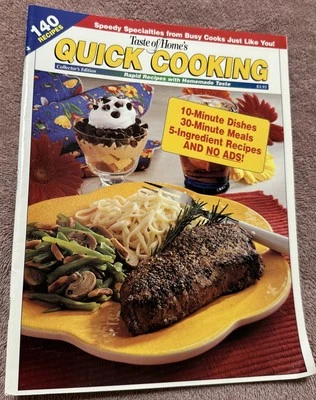 Taste of Home's Quick Cooking Magazine Collector's Edition 2000- 140 Recipes - Image 1 of 3