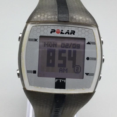 Reloj Monitor de Ritmo Cardíaco Polar FT4 Gris Digital Fitness Entrenamiento 38mm Batería Nueva Foto 1 de 4