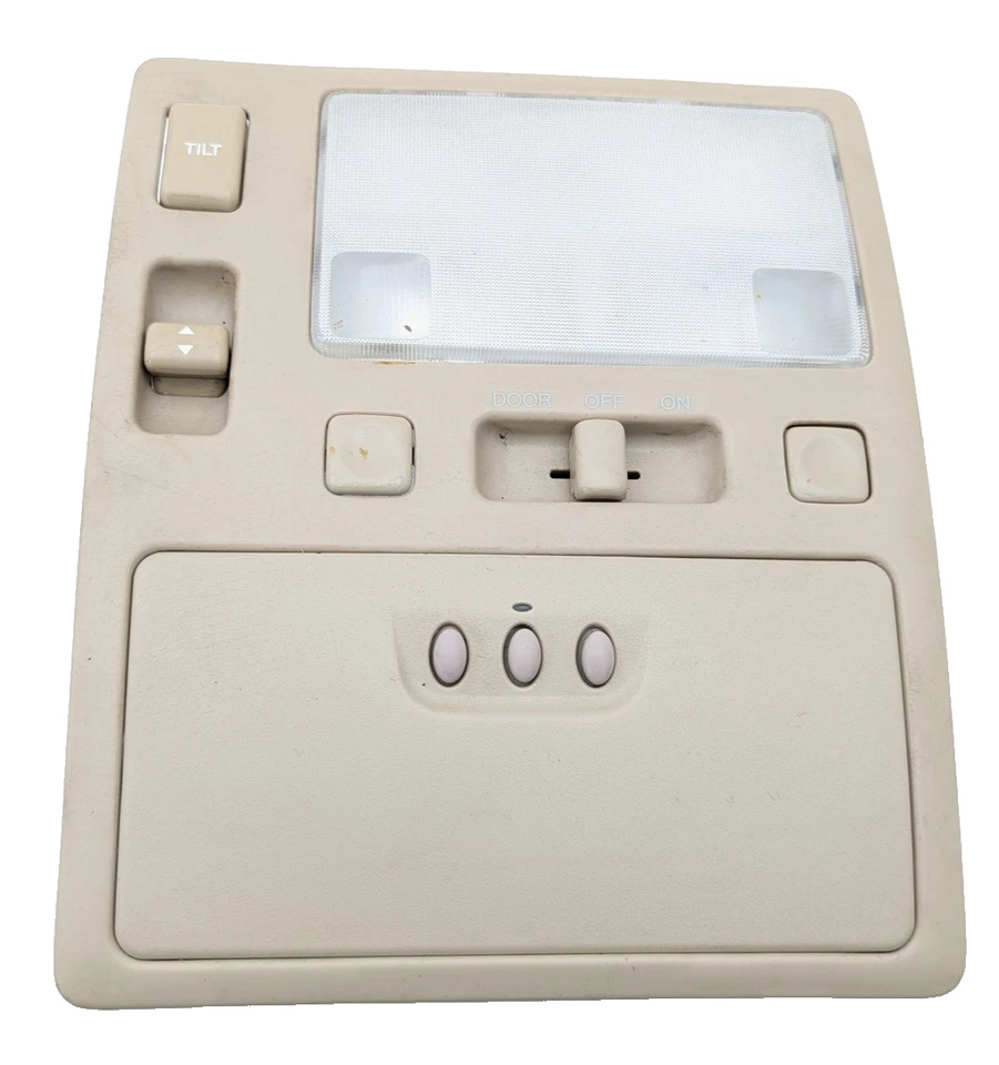 98-05 LEXUS GS300 UPPER OVERHEAD DOME READING LIGHT LAMP SET - Image 1 of 4