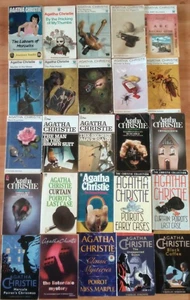 Agatha Christie vintage paperback book collection crime set job lot 60s 70s 80s - Picture 1 of 16