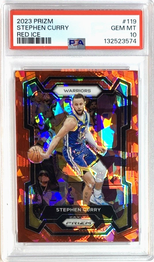 Panini Stephen Curry 10 Graded Basketball Sports Trading Cards