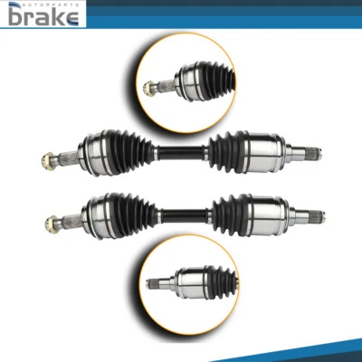 2 передних левых правых вала оси CV в сборе для Toyota 4Runner FJ Cruiser 2003-2022 годов выпуска - Изображение 1 из 4