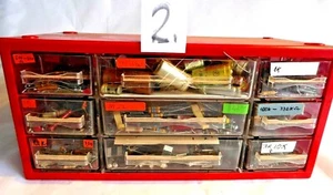 Elektronik Bauteile Nr.2: Widerstände Schalter Dioden Gleichrichter Platinen - Bild 1 von 11